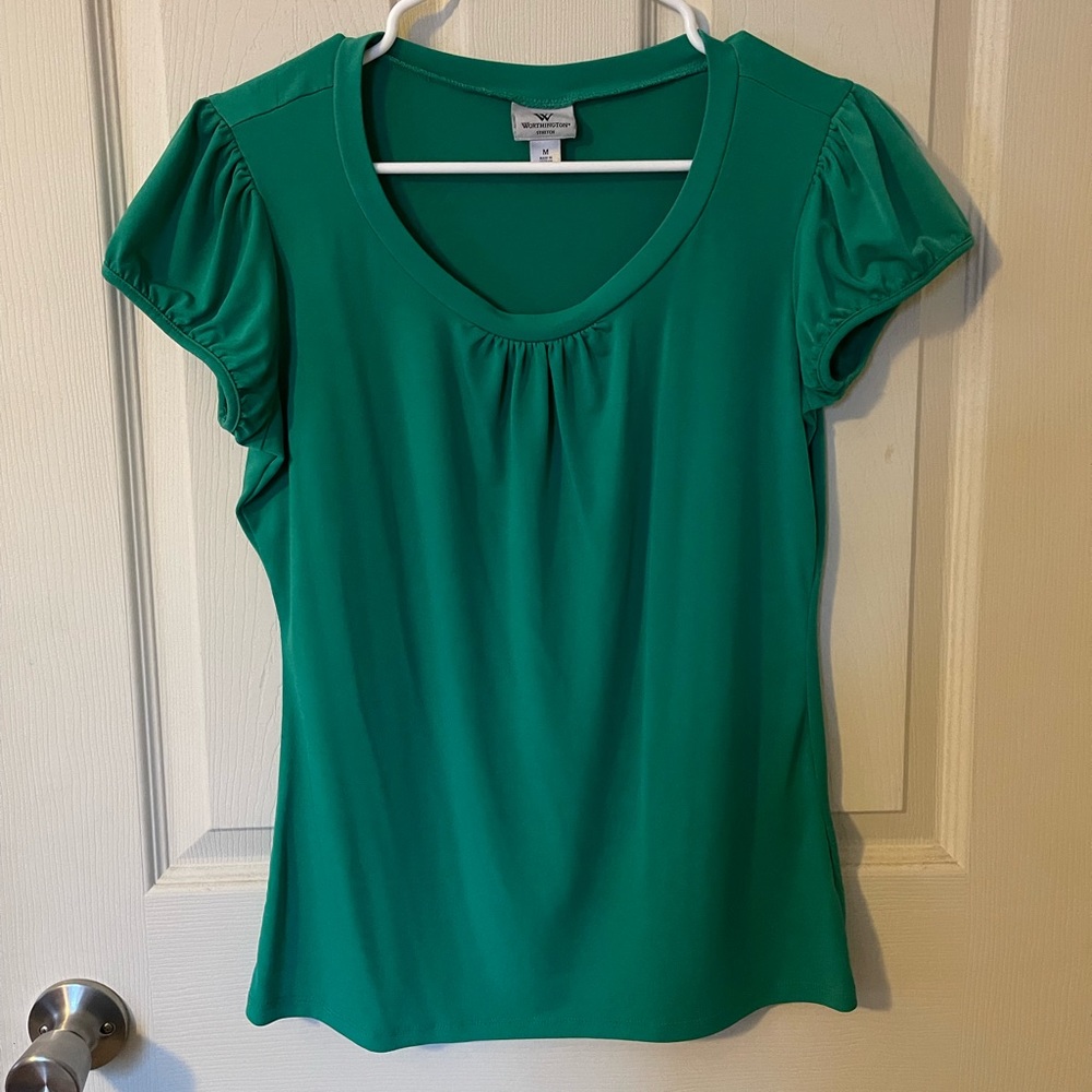 Green top.
